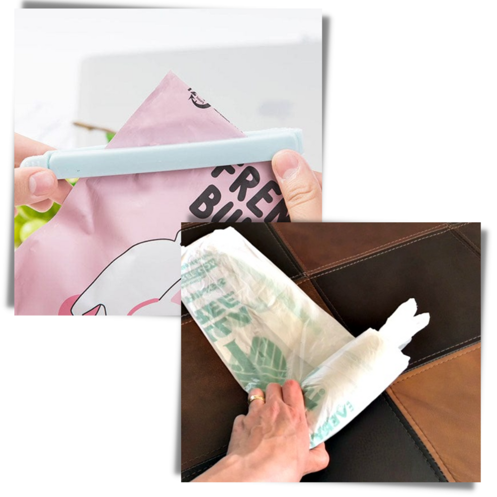 Pakke med 15 forseglingsklemmer til madpakker - Ozerty