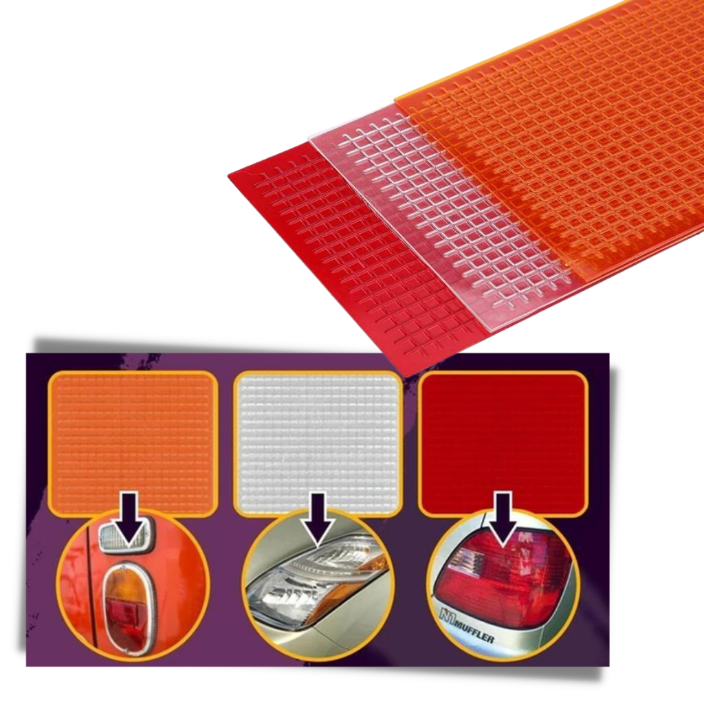 3 stykker film til reparation af baglygter - Ozerty