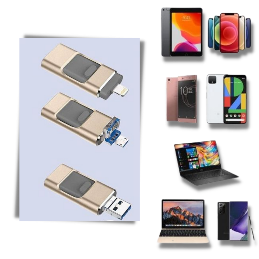 4 I 1 USB-flashdrev - Ozerty