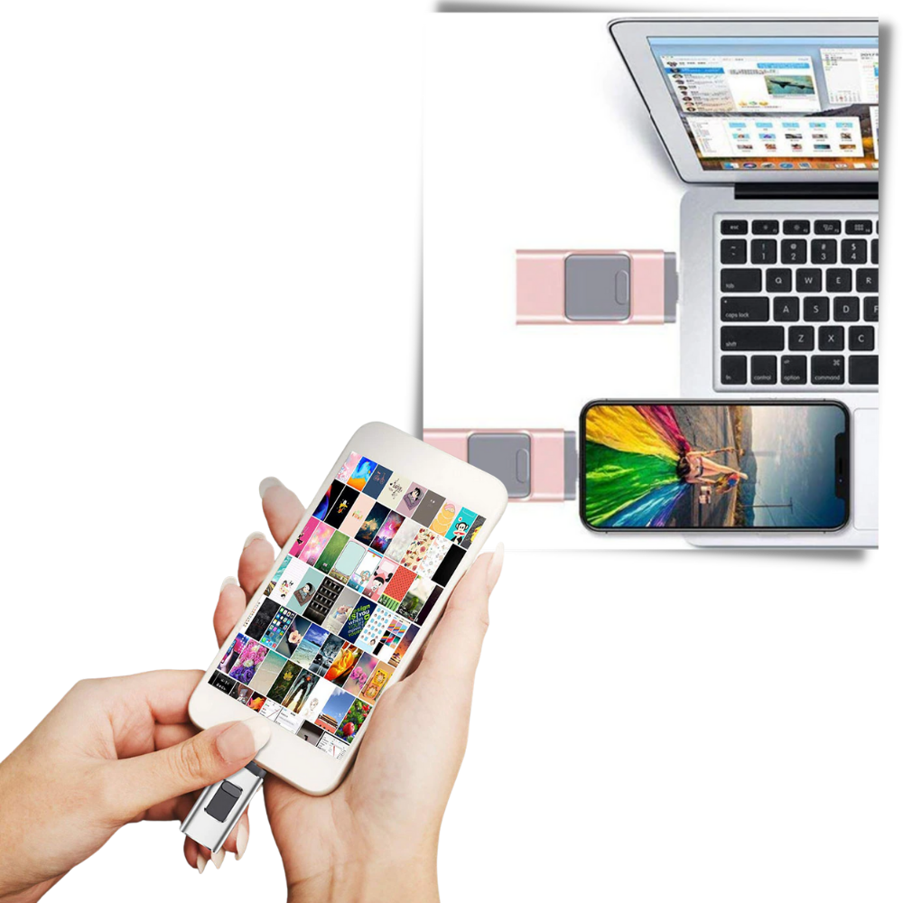 4 I 1 USB-flashdrev - Ozerty