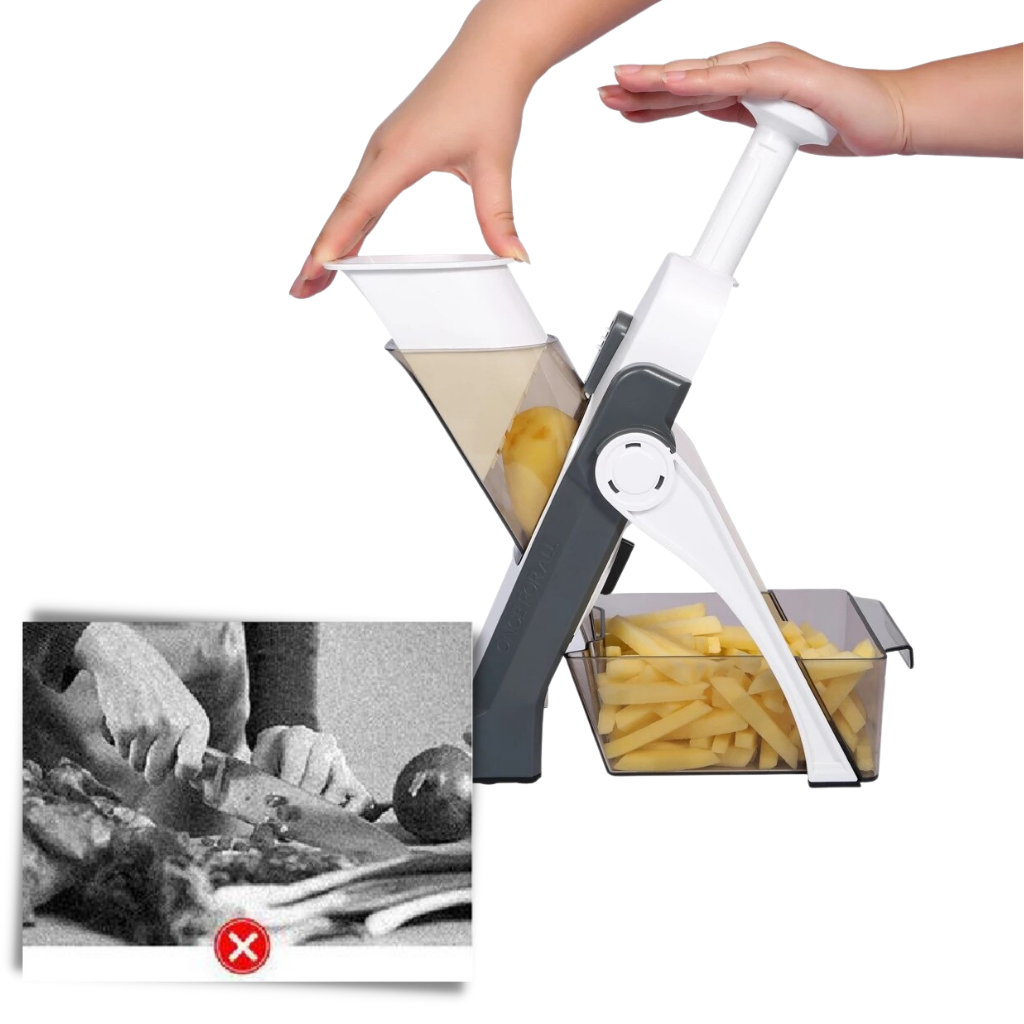 4-i-1 lodret mandolin - Ozerty