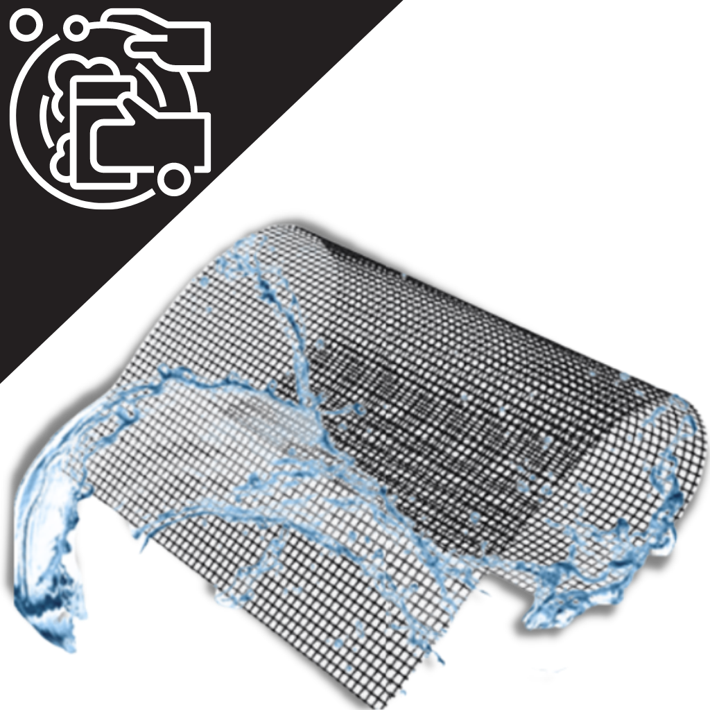 5-stk Ikke-klæbende Grillmåtter - Ozerty