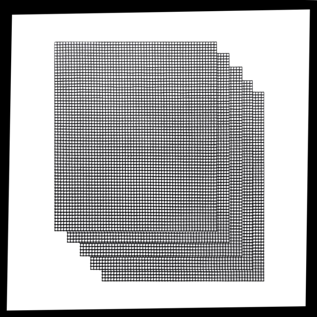 5-stk Ikke-klæbende Grillmåtter - Ozerty