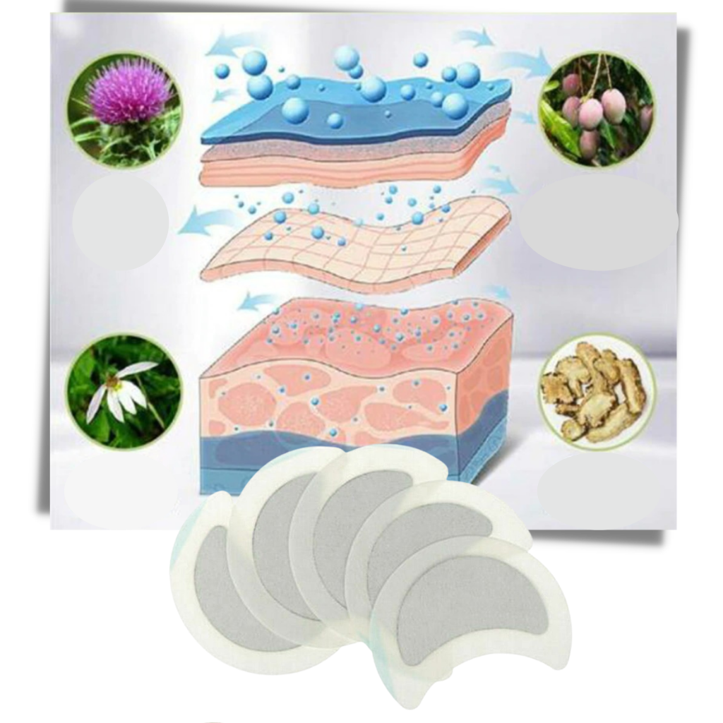 5 x anti-sved urte lymfeplaster - Ozerty