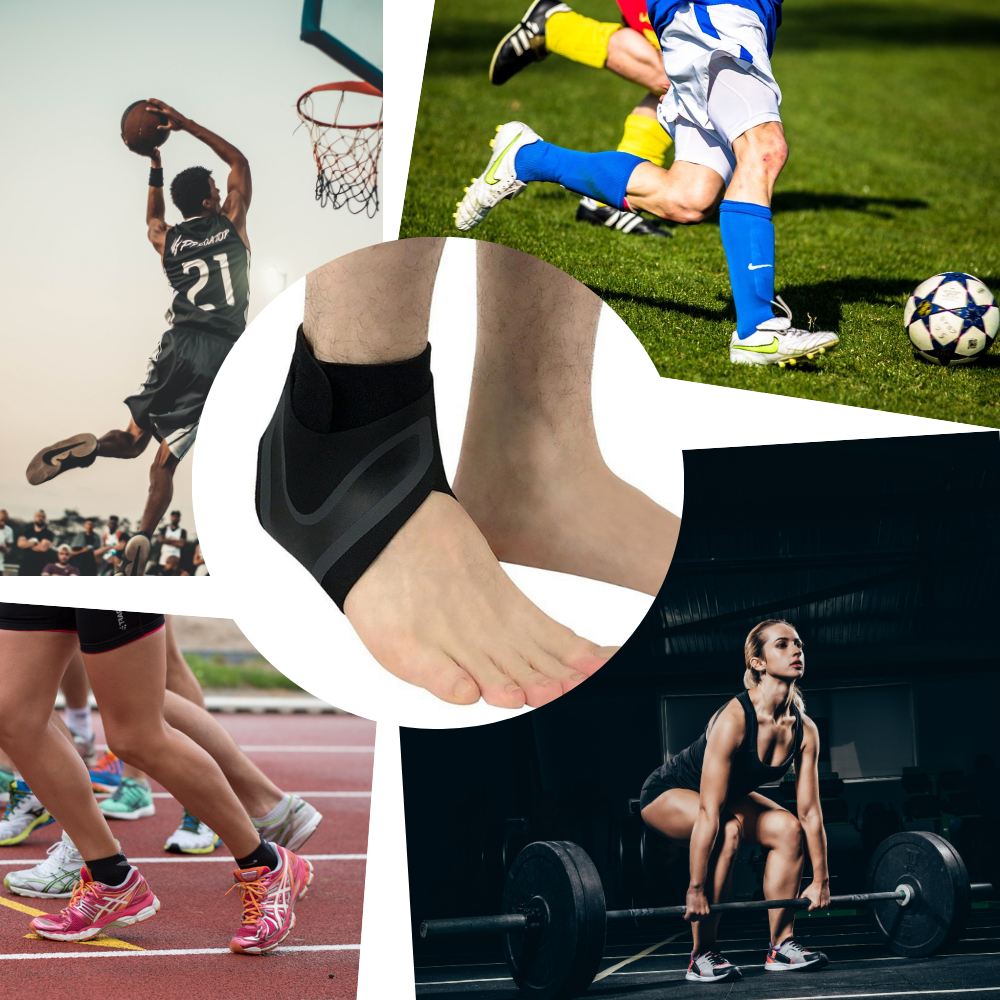 Åndbar elastisk ankelstøtte - Ozerty