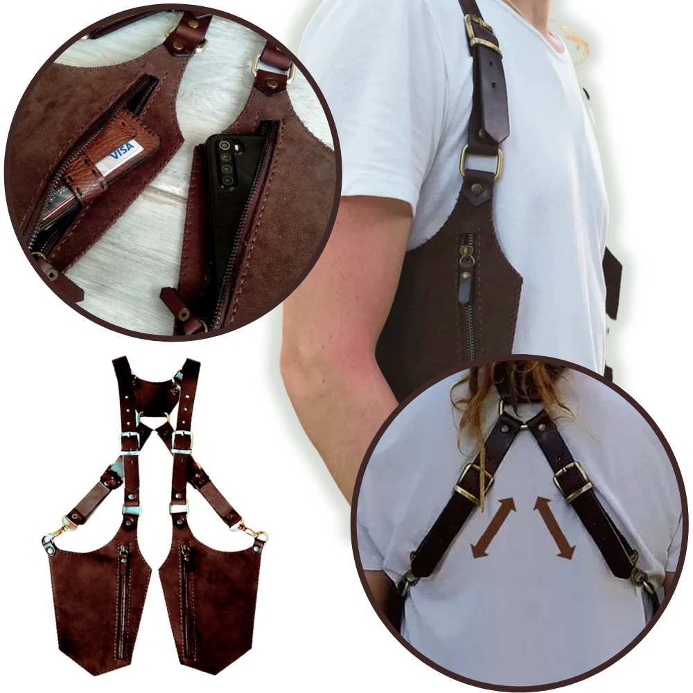 Snatch-sikre vintage taske - Ozerty