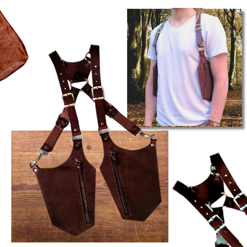 Snatch-sikre vintage taske - Ozerty