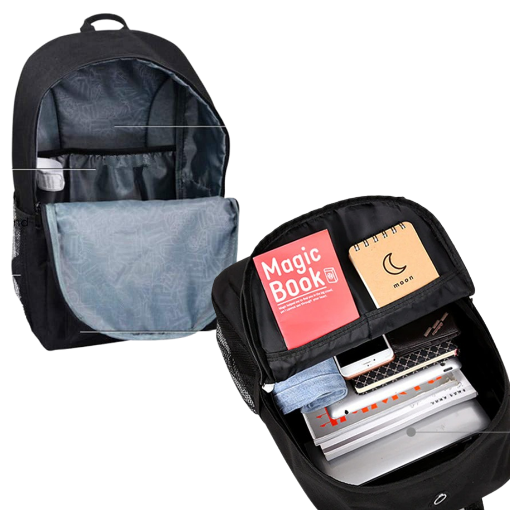 Lysende anime rygsæk til laptop - Ozerty