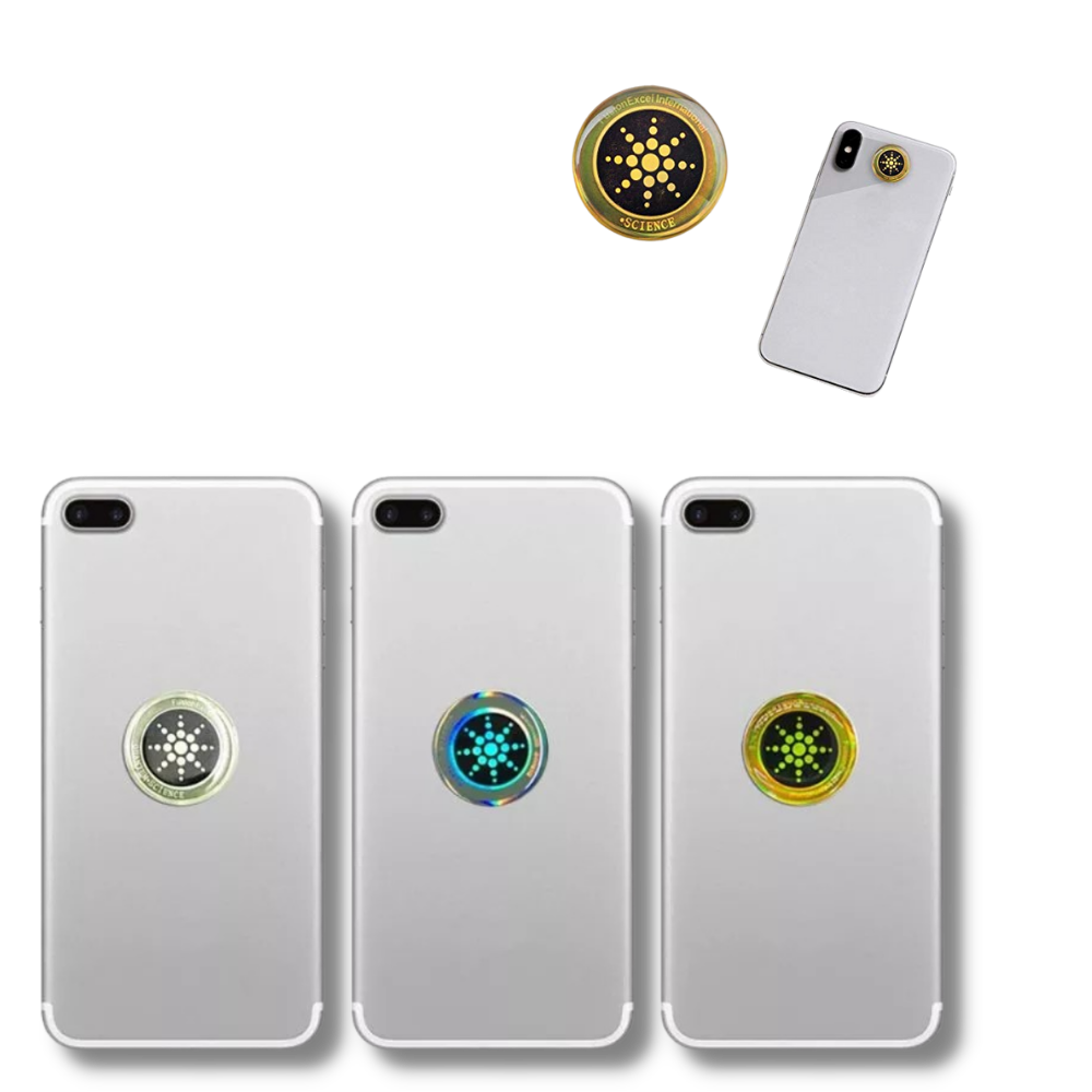 Pakke med 6 anti-strålings klistermærker - Ozerty