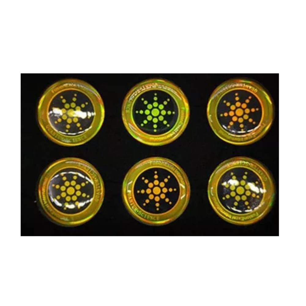 Pakke med 6 anti-strålings klistermærker - Ozerty