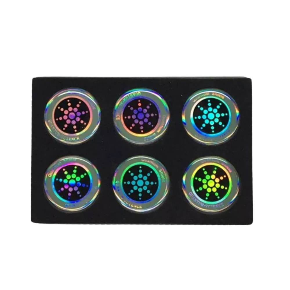 Pakke med 6 anti-strålings klistermærker