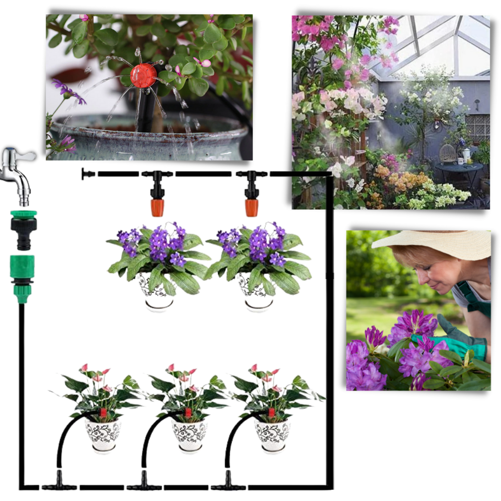 Have vandingssystem sæt - Ozerty