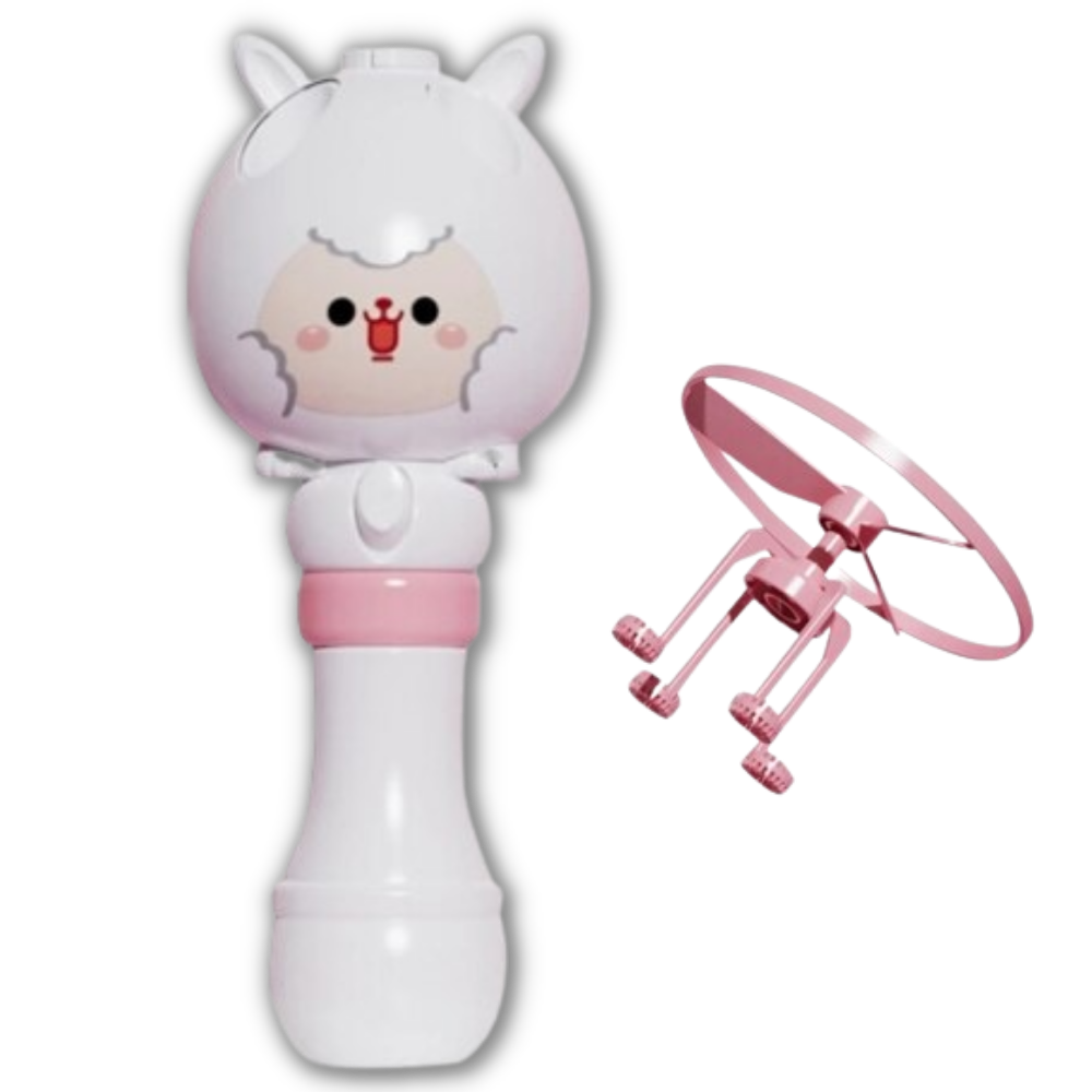 2-i-1 legetøjs boblemaskine