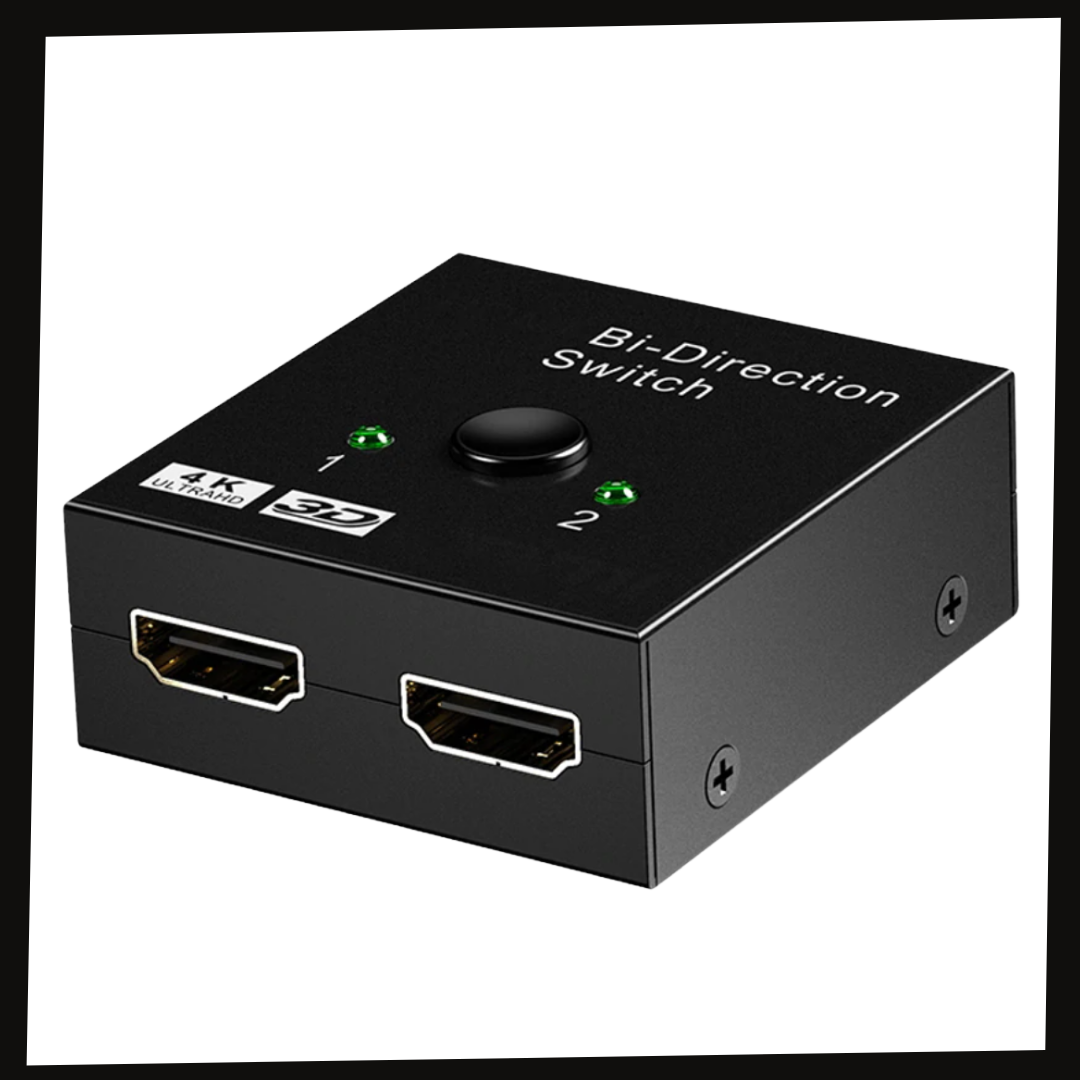 Bi-direktionel HDMI Splitter 4K - Ozerty