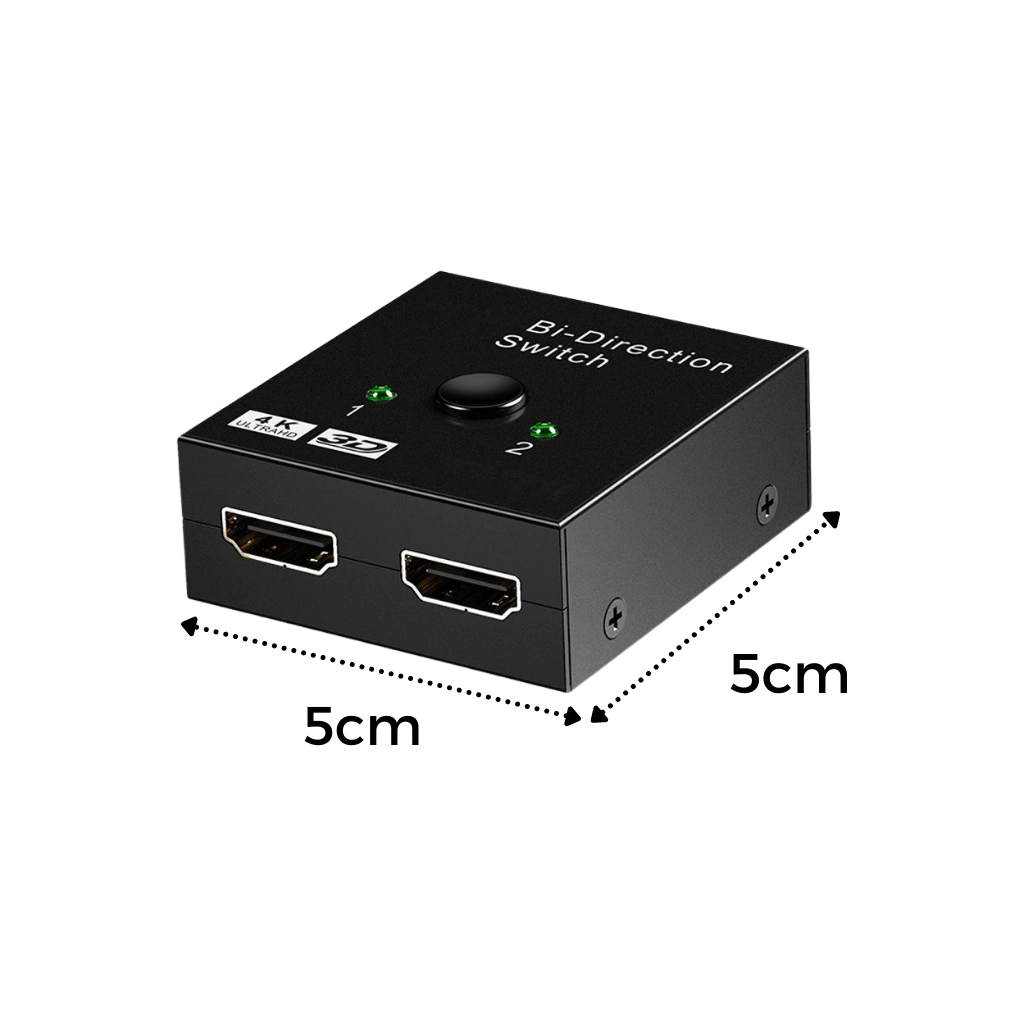 Bi-direktionel HDMI Splitter 4K - Ozerty