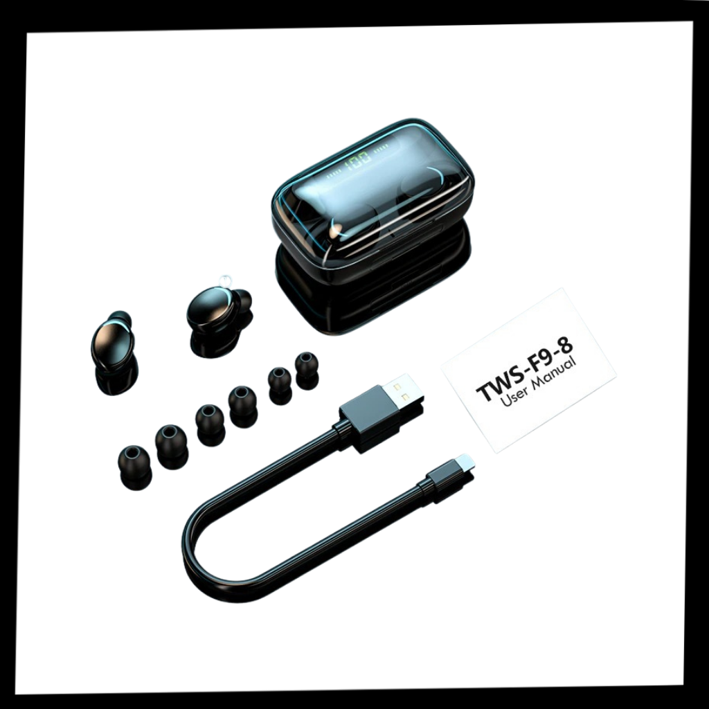 Bluetooth-høretelefoner med powerbank - Ozerty