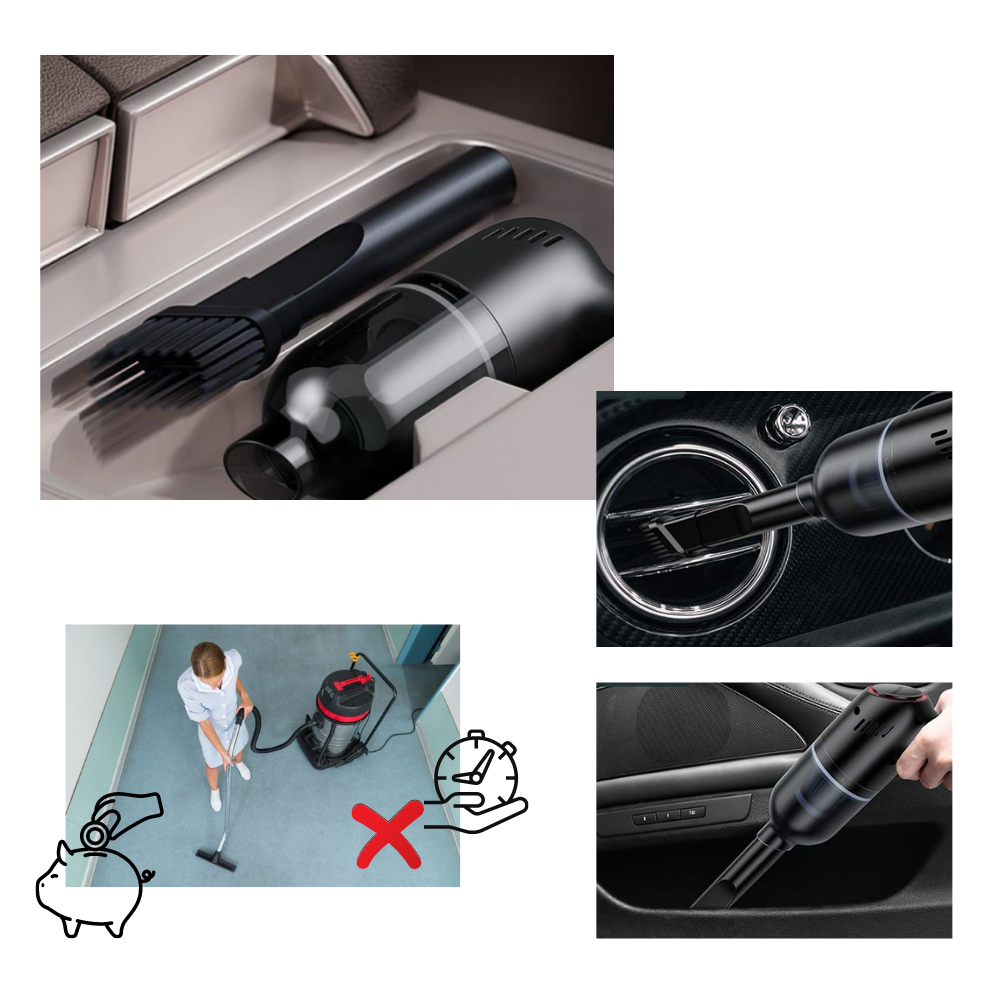 Trådløs håndholdt ministøvsuger - Ozerty