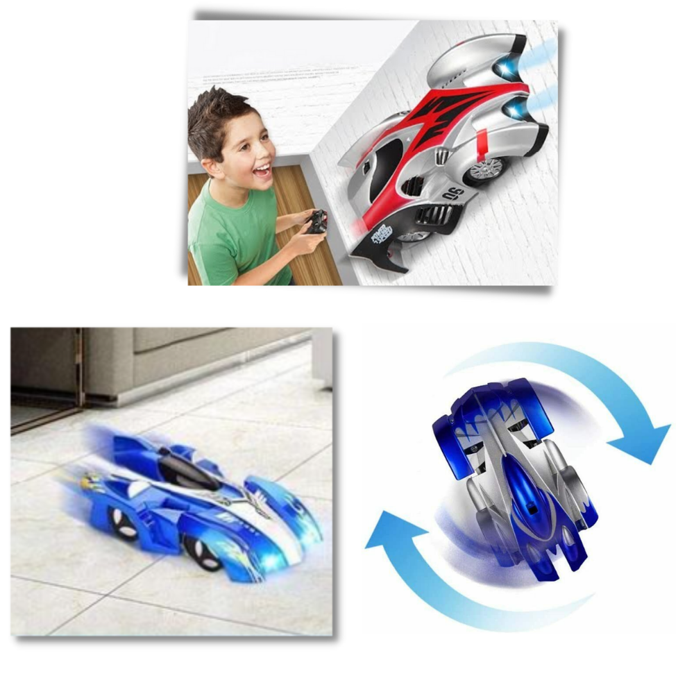 Racerbil med Vægklatring - Ozerty