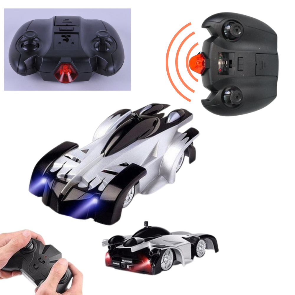 Racerbil med Vægklatring - Ozerty