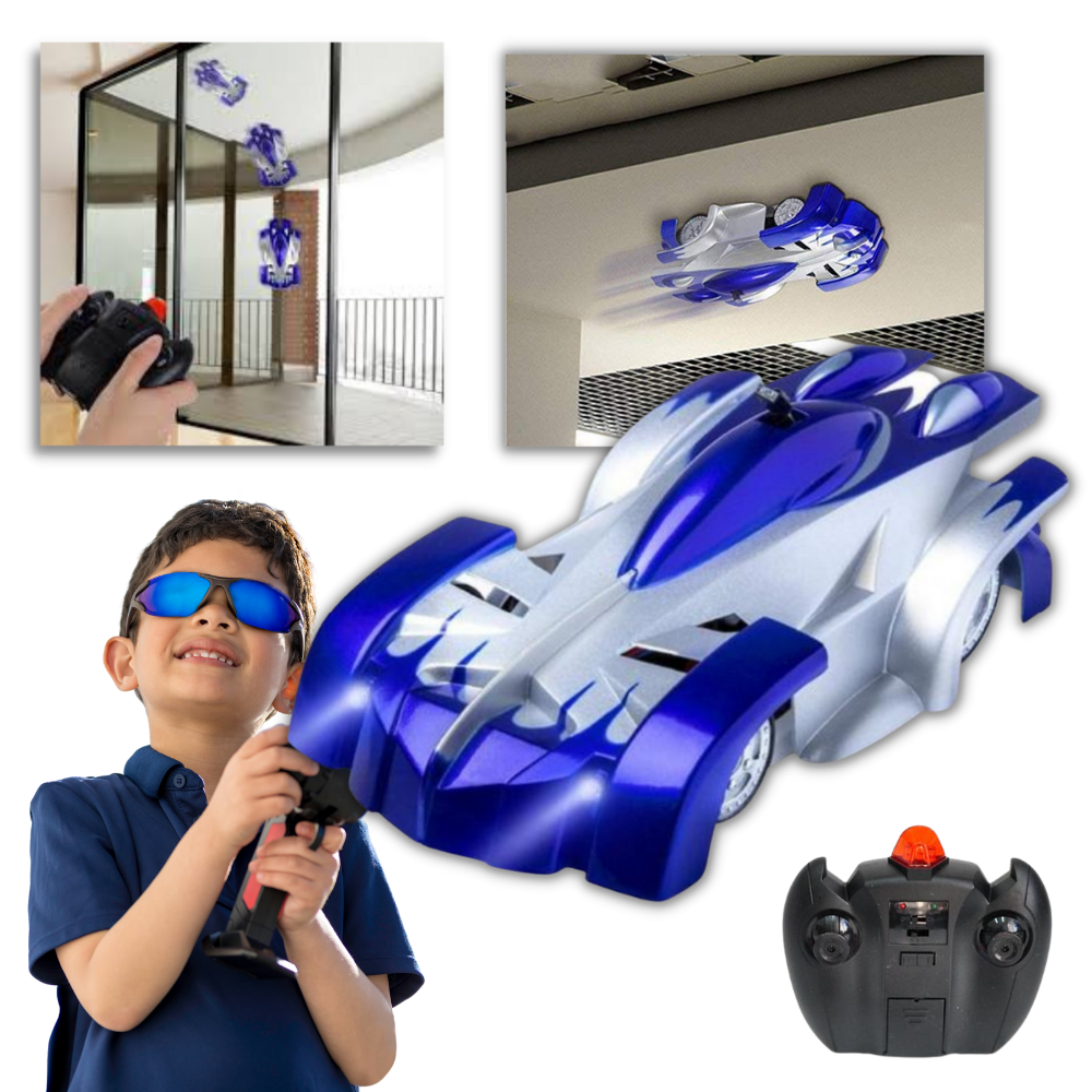 Racerbil med Vægklatring - Ozerty