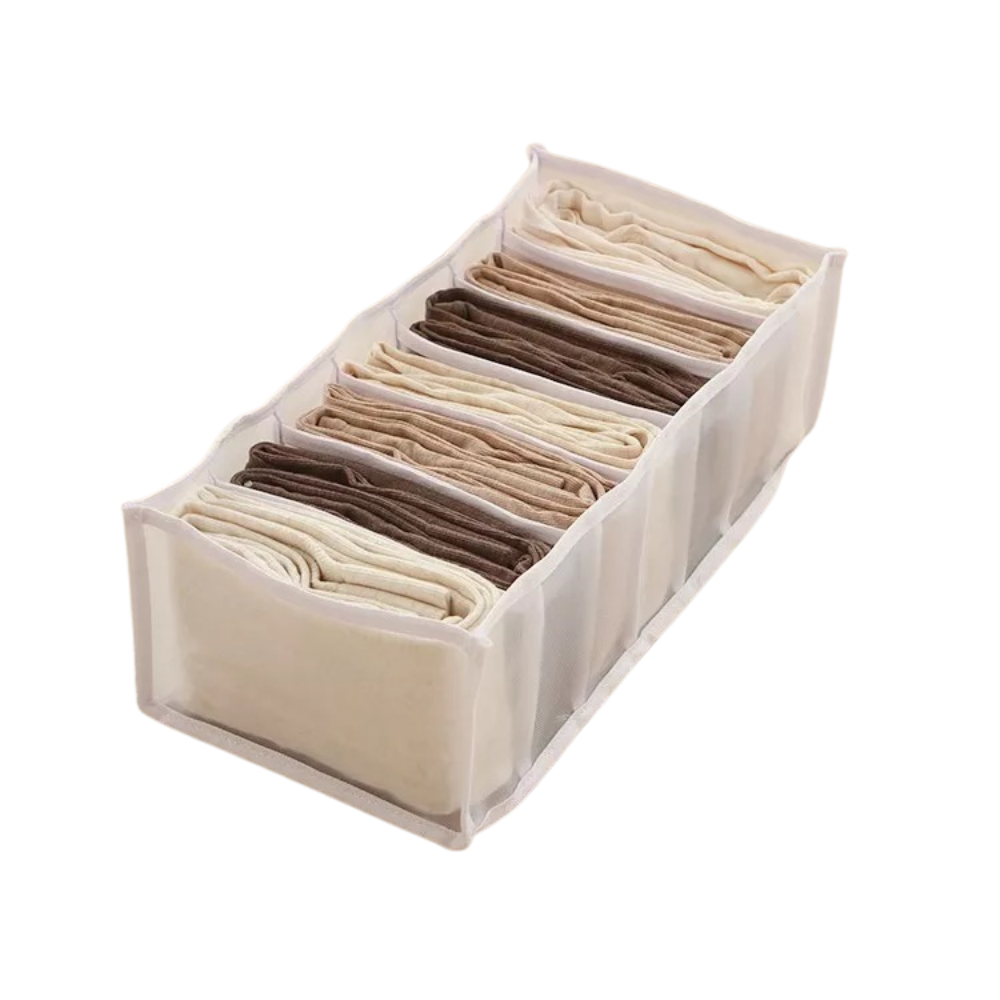 Mesh garderobeskabs tøjarrangør