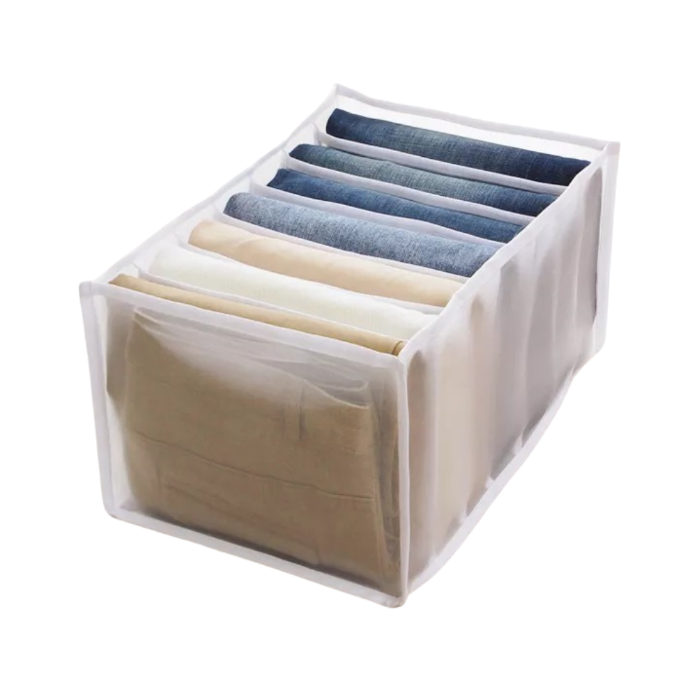 Mesh garderobeskabs tøjarrangør