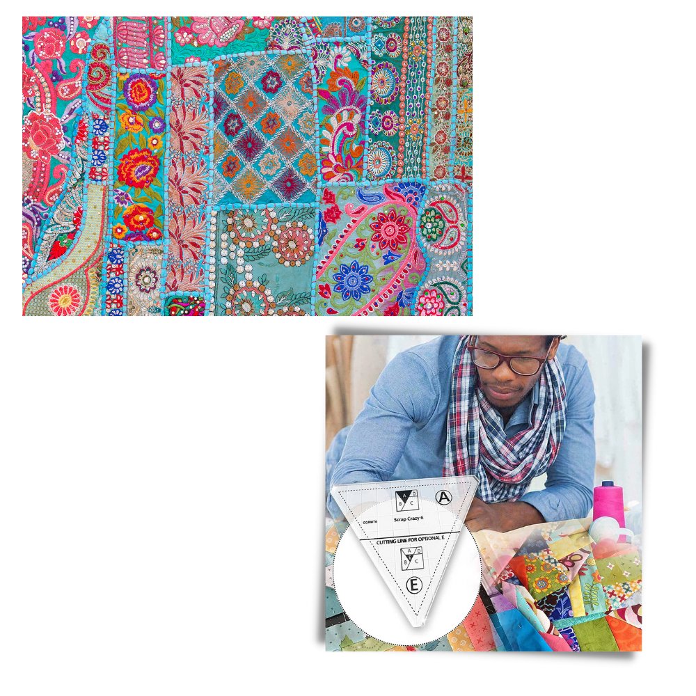 Kreativ quiltning skabelon - Ozerty