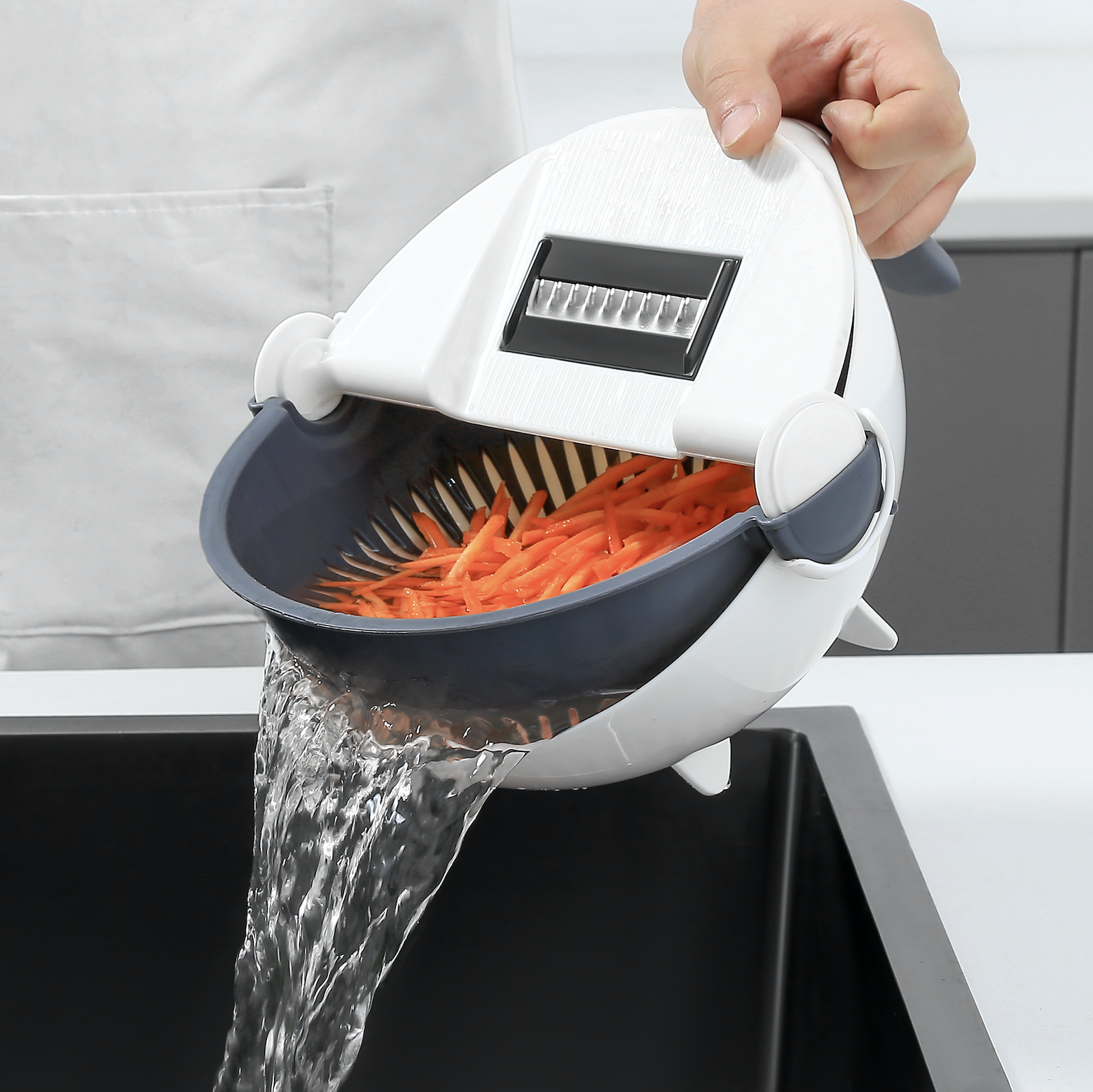 4 i 1 grøntsagsskærer