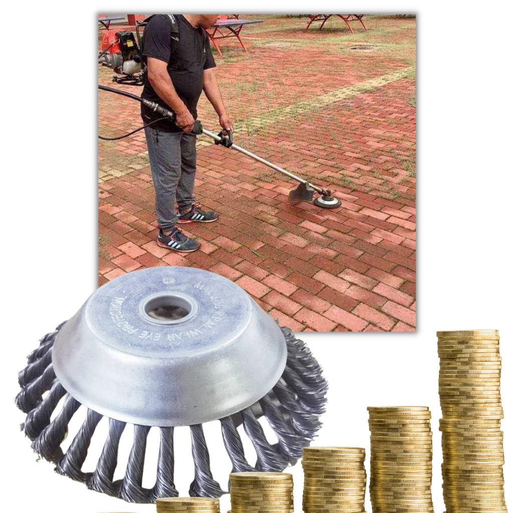 Græstrimmerhoved af kulstof ståltråd - Ozerty