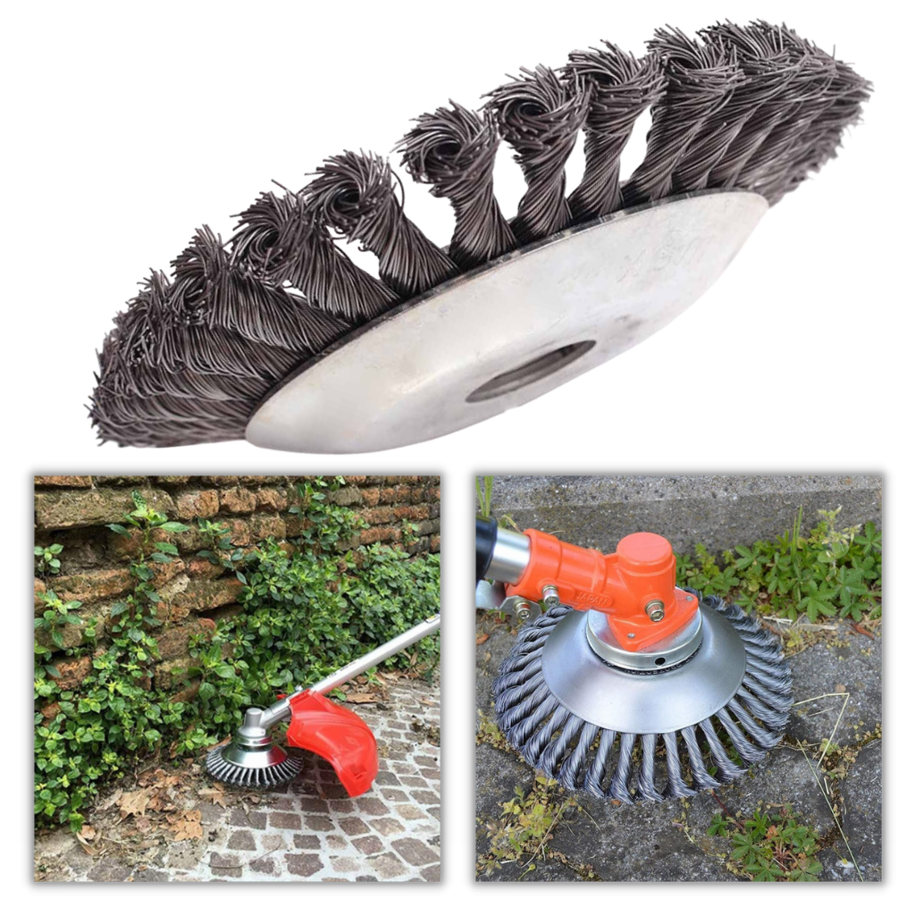 Græstrimmerhoved af kulstof ståltråd - Ozerty