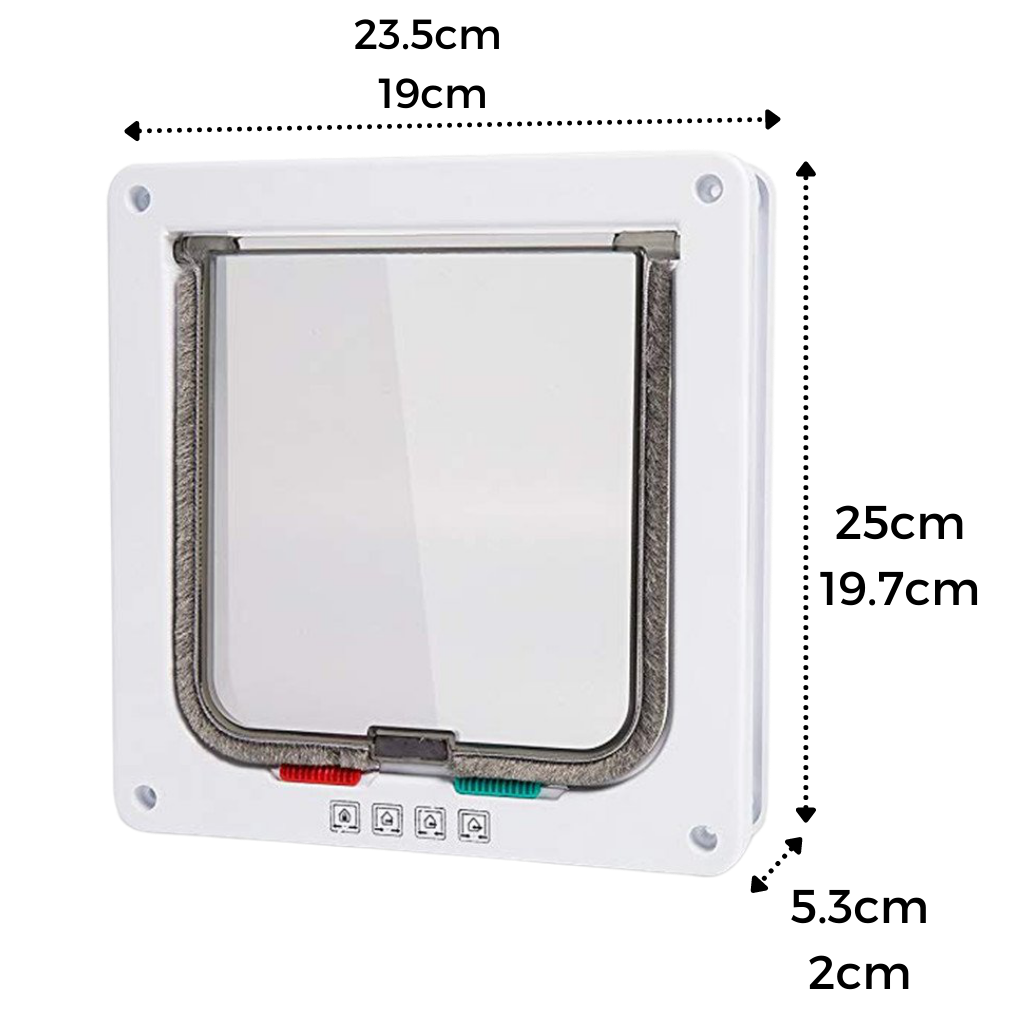 Dør med kattelukning - Ozerty