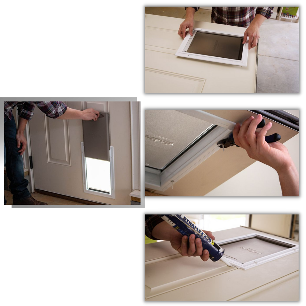 Dør med kattelukning - Ozerty