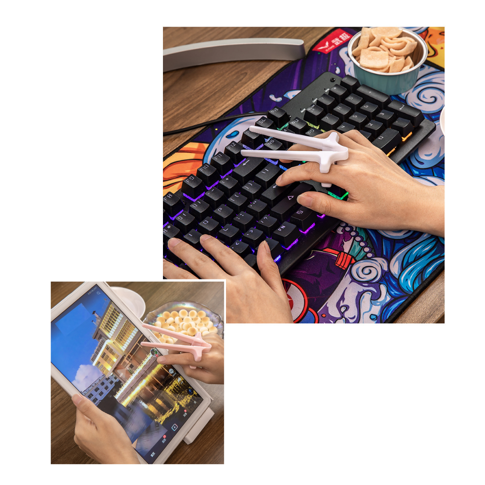 Ergonomiske finger spisepinde - Ozerty