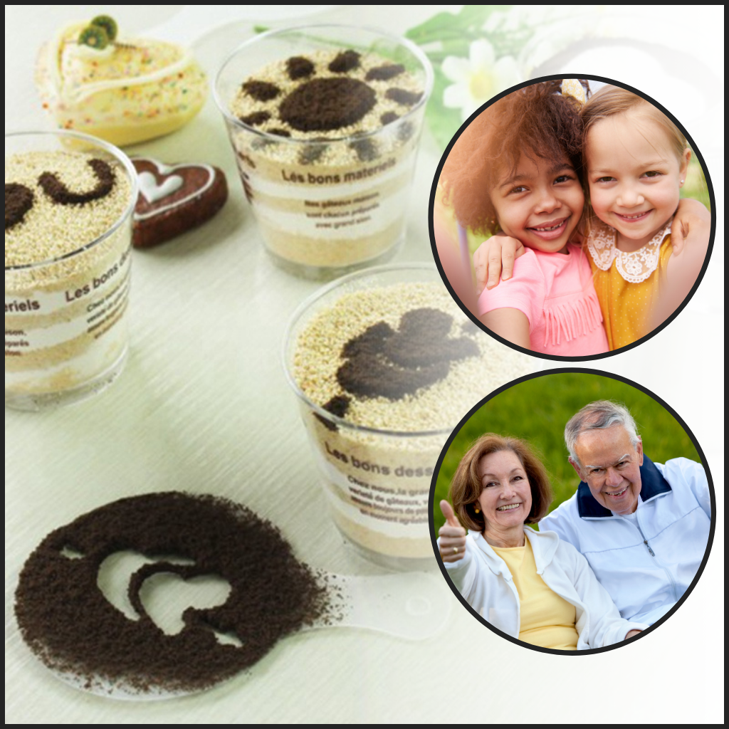 Kaffe-skabeloner (16 stk.) - Ozerty