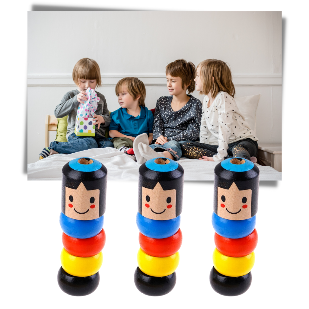 Magisk uknækkelig træmandslegetøj - Ozerty