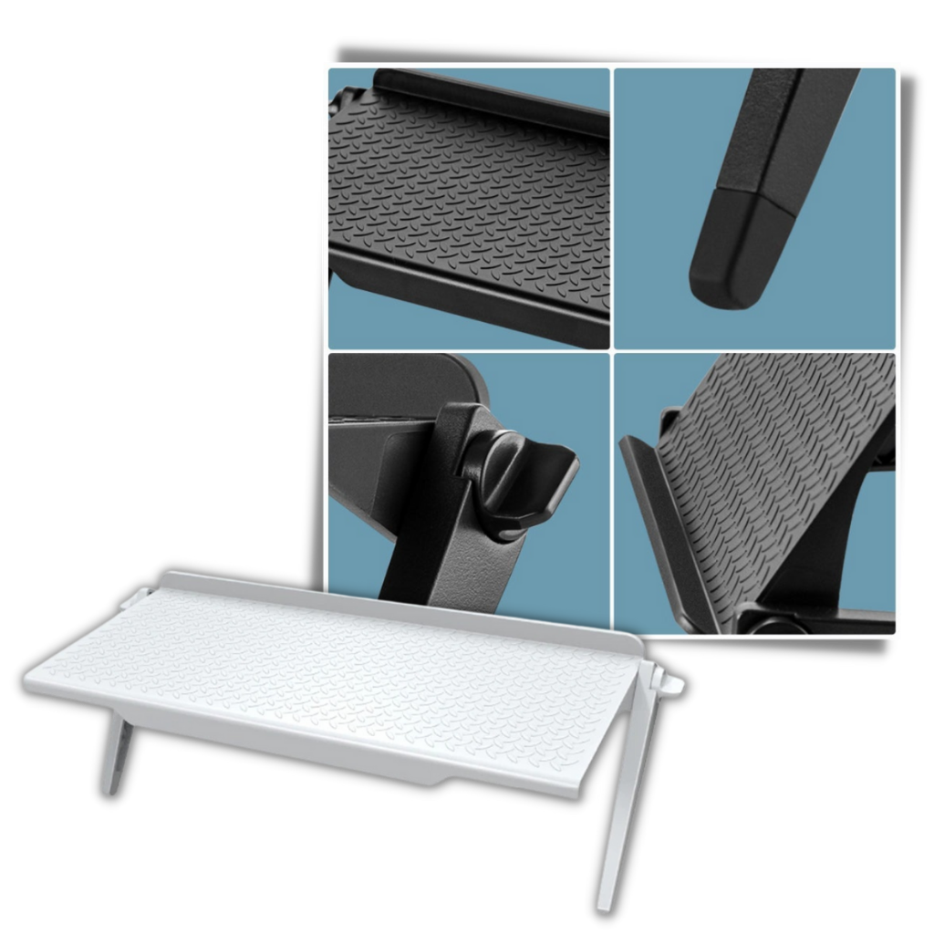 Multifunktionel skærm hyldeskrivebord - Ozerty