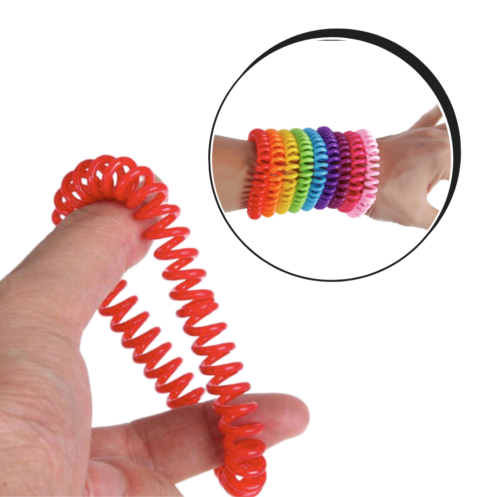 Myggeafvisende Armbånd Vandtæt (10 stk.) - Ozerty