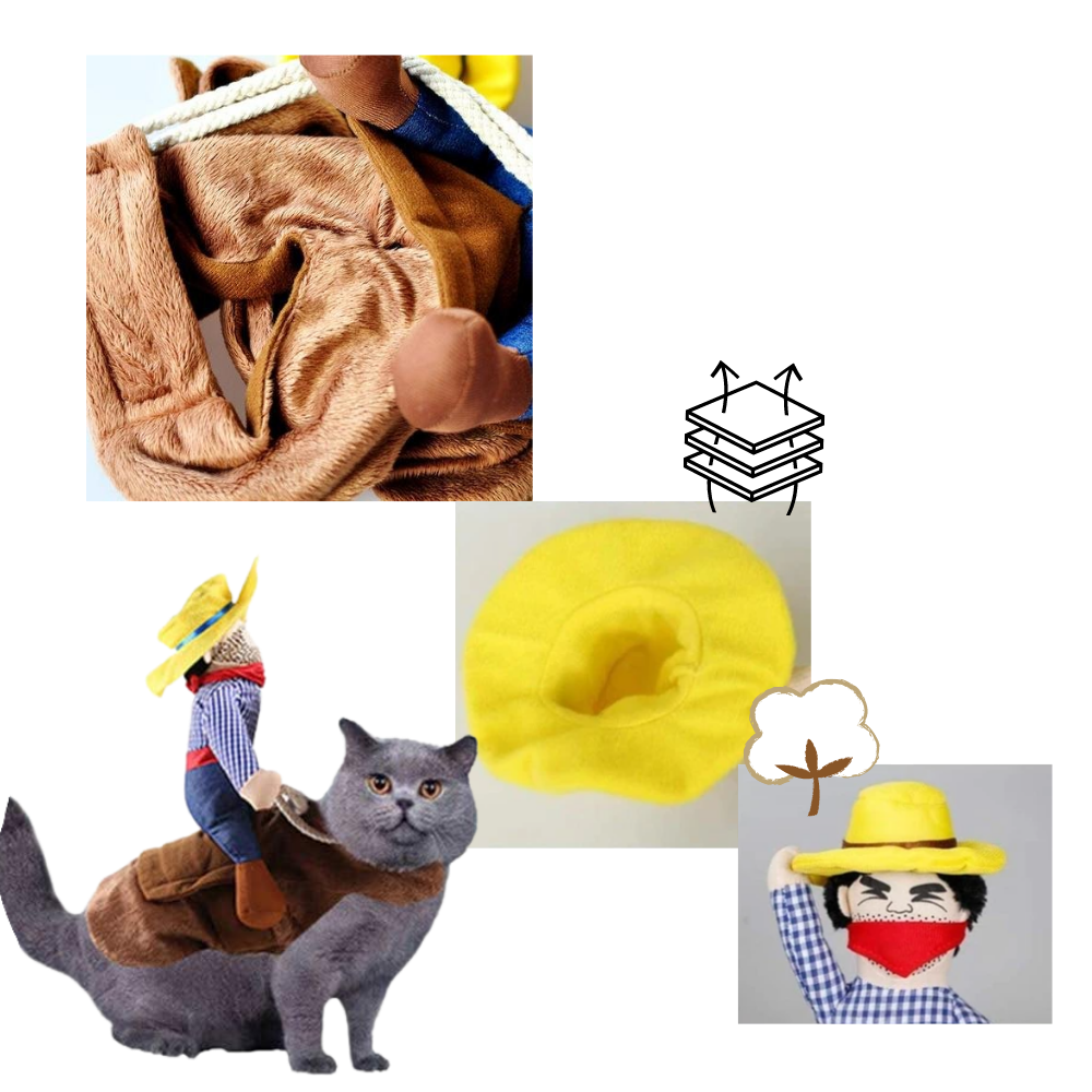 Cowboy-hundkostume - Ozerty