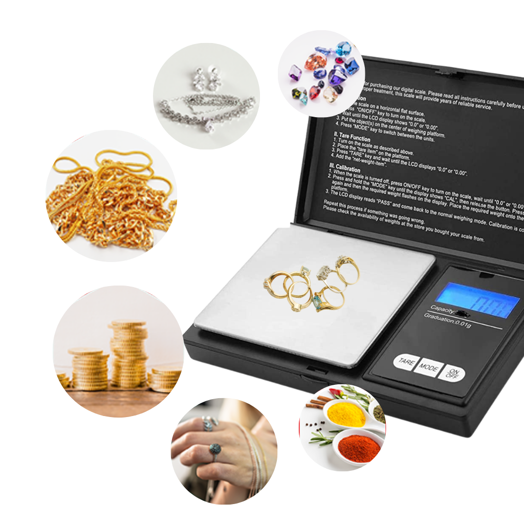 Digital lommevægt - Ozerty