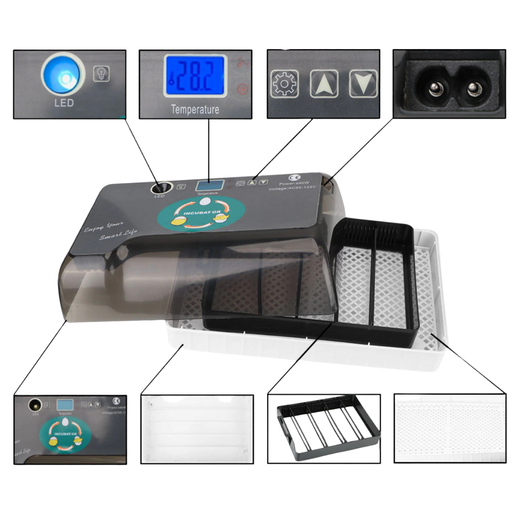 Digital Automatisk Rugemaskine - Ozerty