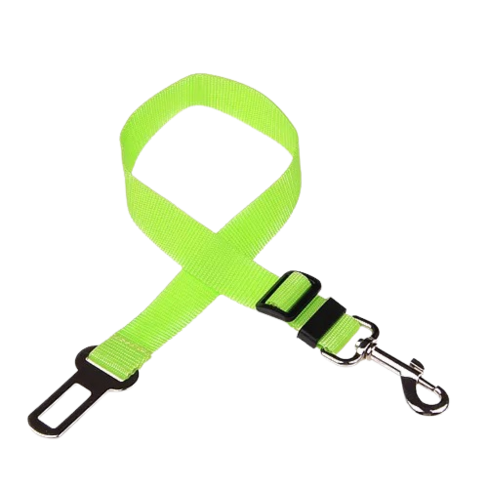 Justerbart og holdbart sikkerhedsbælte til hunde i biler