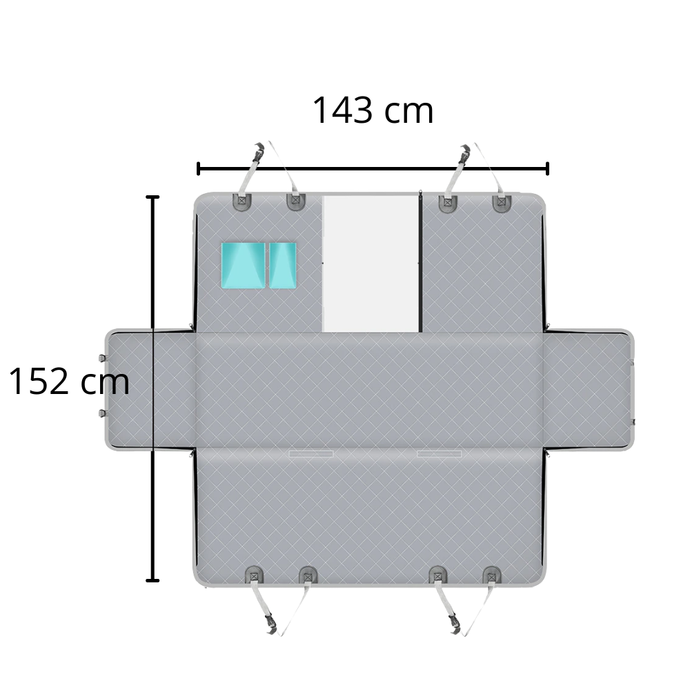 Bilsædebeskytter til hund - Ozerty