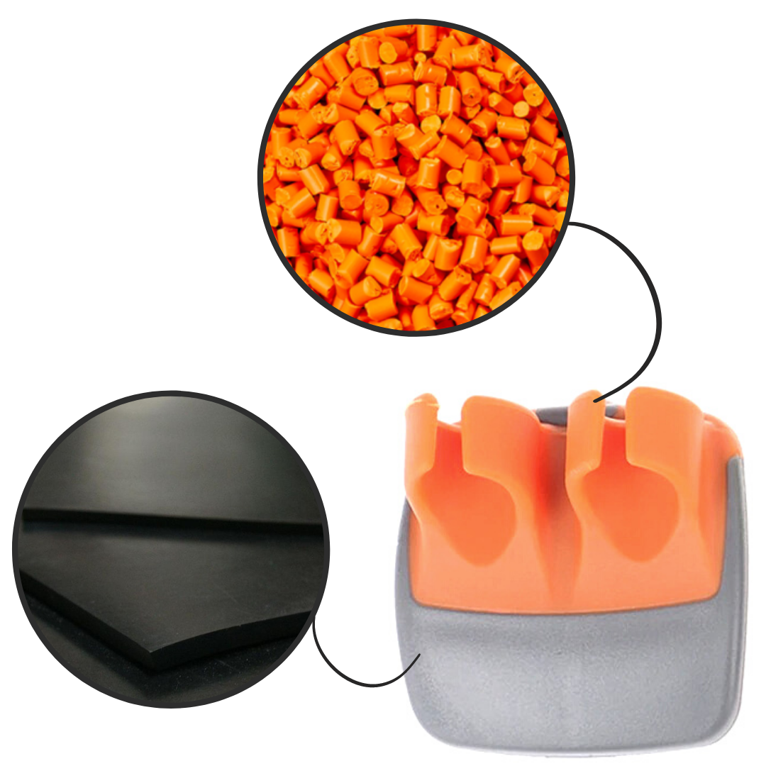 Dobbeltfinger frugt- og grøntsagsskræller - Ozerty