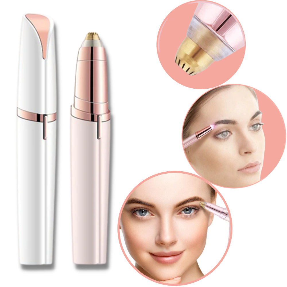 Elektrisk præcisions øjenbrynstrimmer - Ozerty