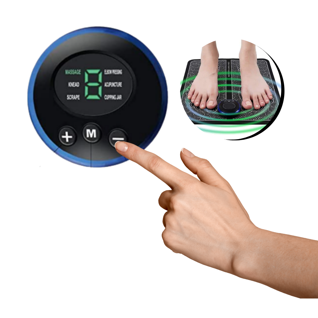 Elektrisk Fodmassage-Måtte - Ozerty