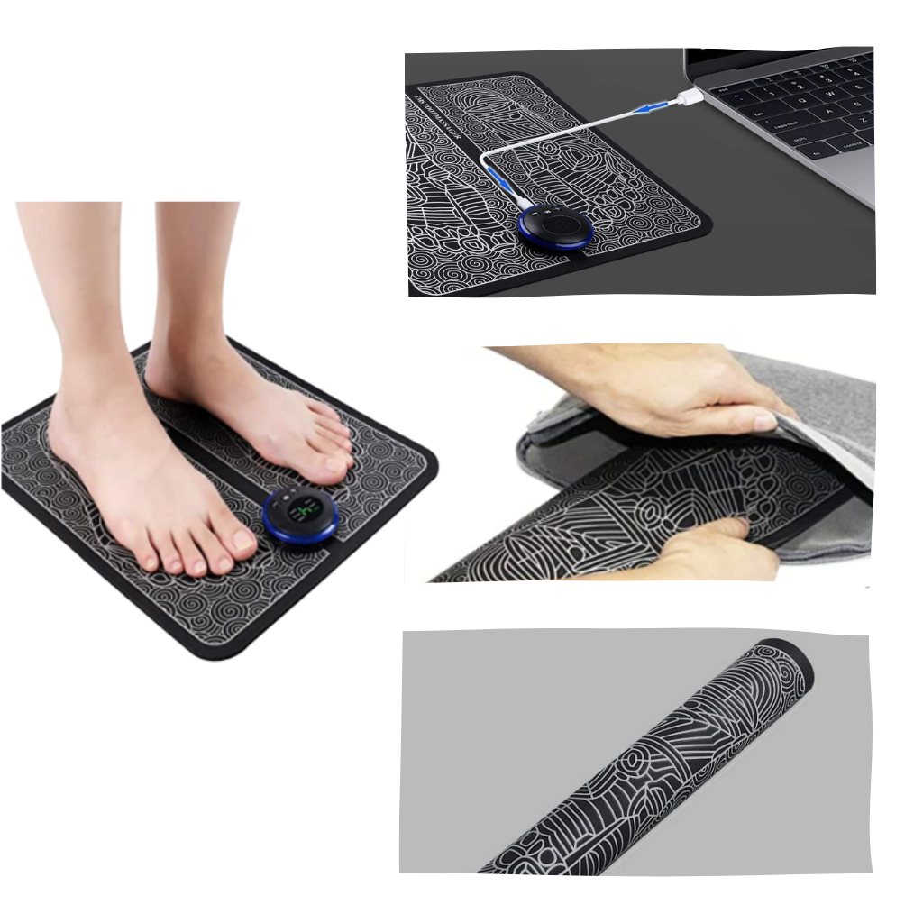 Elektrisk Fodmassage-Måtte - Ozerty