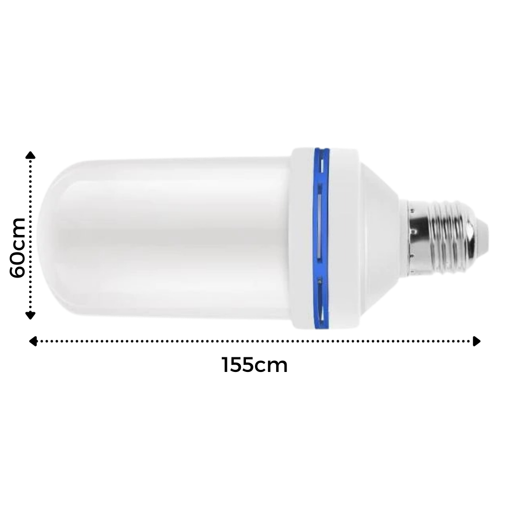 Flimrende LED-flamme lampe - Ozerty