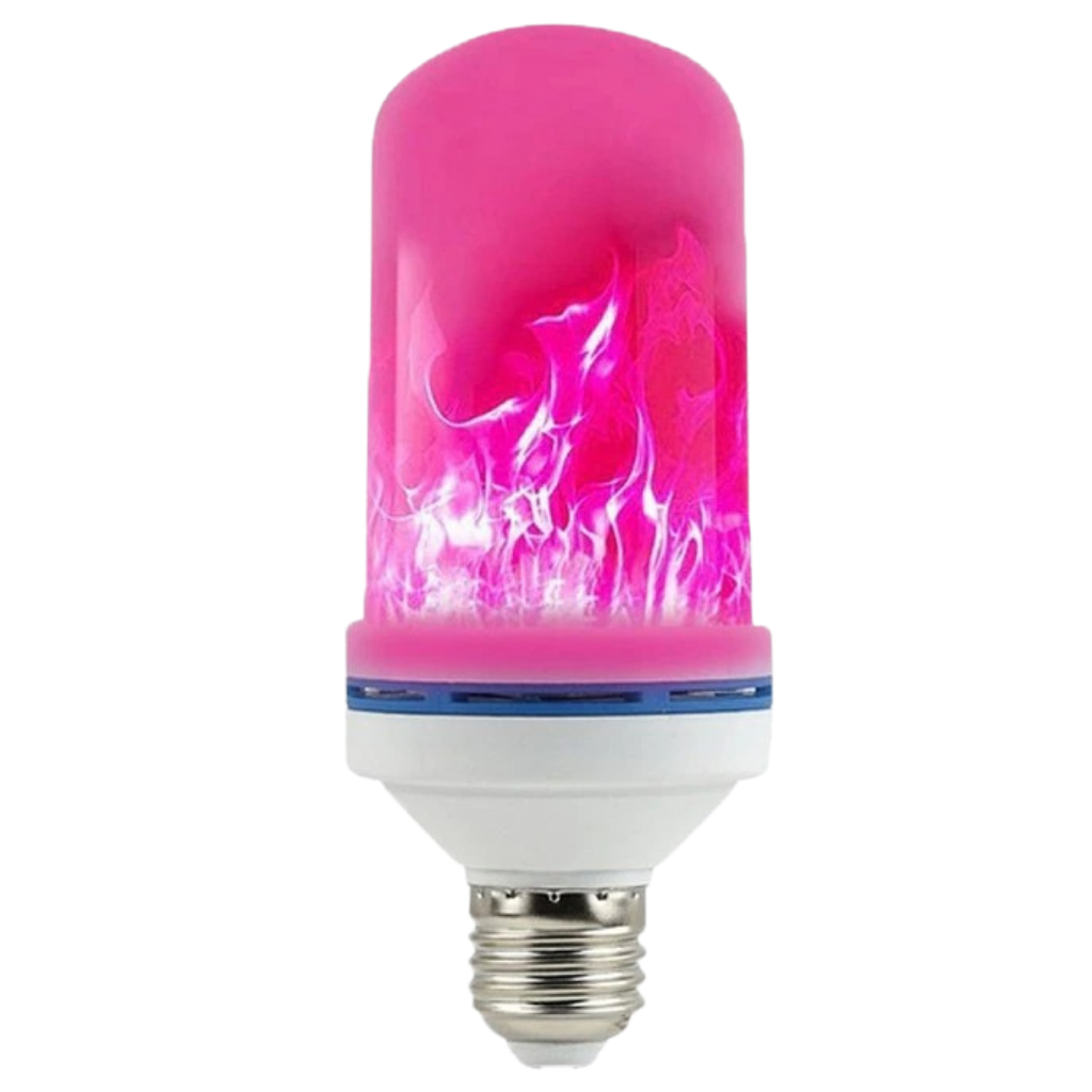 Flimrende LED-flamme lampe