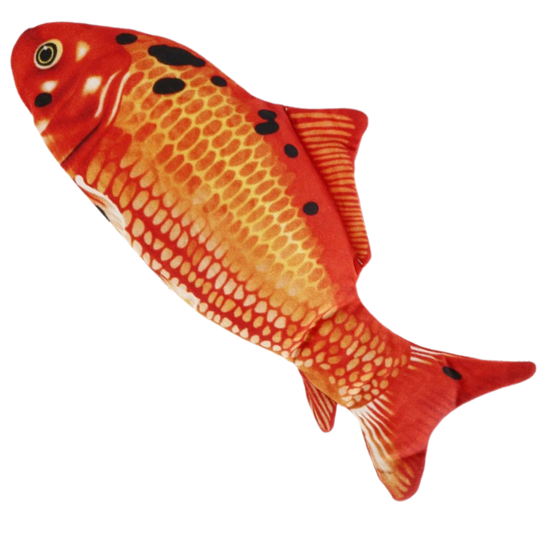 Sprællende fisk kattelegetøj - Ozerty