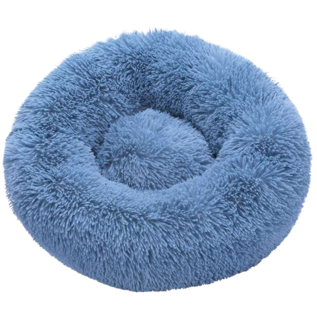 Fluffy Plys Donut Kæledyrsseng